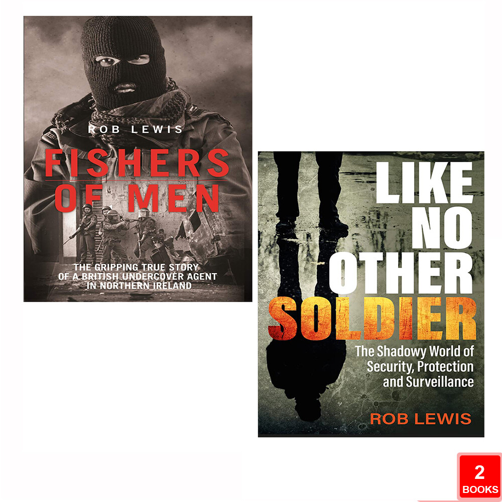 Rob Lewis Collection 2 Books Set Like No Other Soldier, Fishers of Men NEW