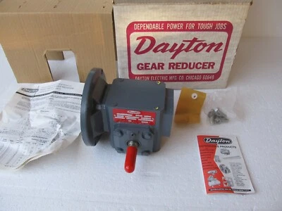 Dayton 4Z006 Speed Reducer 173 RPM out at 1725 RPM in New in Open Box - Image 1 of 4