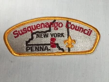 Susquenango Council S1c gauze plastic back BSA CSP Patch