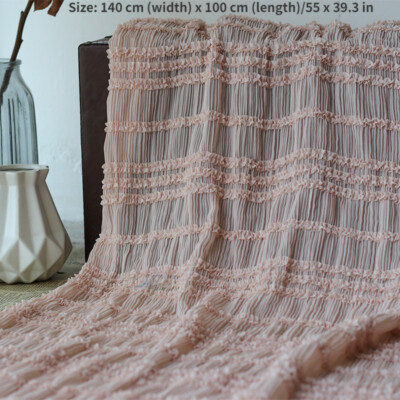 Chiffon plissierter Stoff Rüschen Netz Rüsche Tüll zum Selbermachen Hochzeitskleid Rock Vorhang