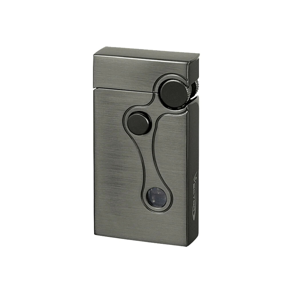 Vector Elite Hybrid Dual Flame Torch GUNMETAL SATIN -  VECTOR ELITE GUNMETAL 02