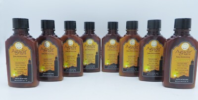 AGADIR ARGAN OIL MOISTURIZING SHAMPOO 2.25 OZ (Lot of 8) SCUFFED!