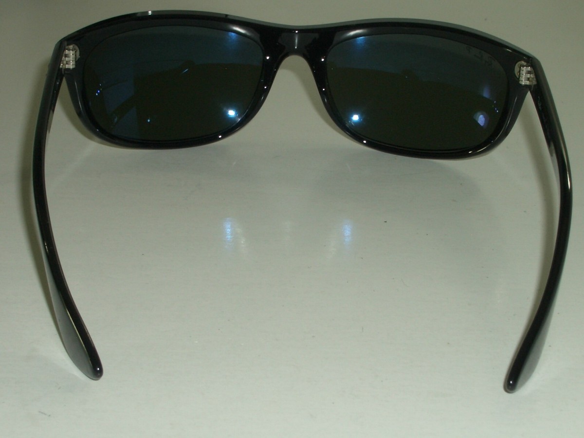 RAY-BAN RB4089 601/58 3P THICK BLACK POLARIZED CRYSTAL LENS