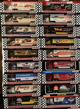 1/64 nascar diecast. Series 1 and 2 haulers  complete set dually w/show trailer 