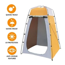 Pop Up Privacy Shower Tent Camp Toilet Rain Shelter Portable Outdoor Shower Tent