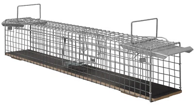 LOREK JAGDBEDARF 100cm Marderfalle Lebendfalle Kaninchenfalle Tierfalle Drahtfalle Iltisfalle #24