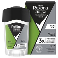 Rexona 96 hour Clinical Antiperspirant Cream Men 45mL