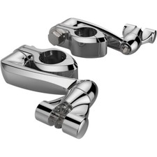 CIRO Highway Peg Mounting Kit w/Clevis & Extention Arm (Chrome) 60004
