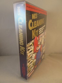 Vintage Official Nintendo NES Cleaning Kit 1991 MARIO COVER with Manual