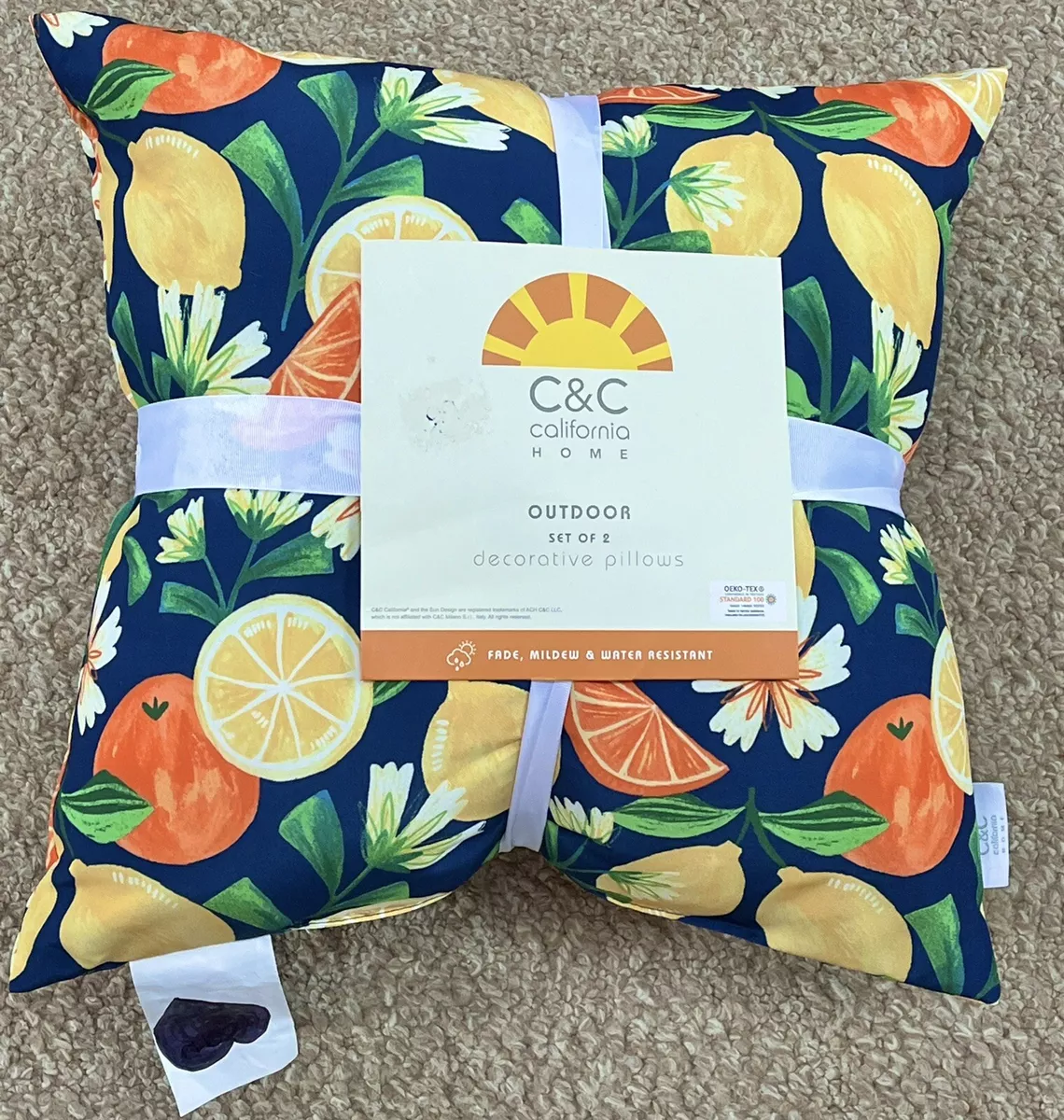 At home outdoor throw pillows sale