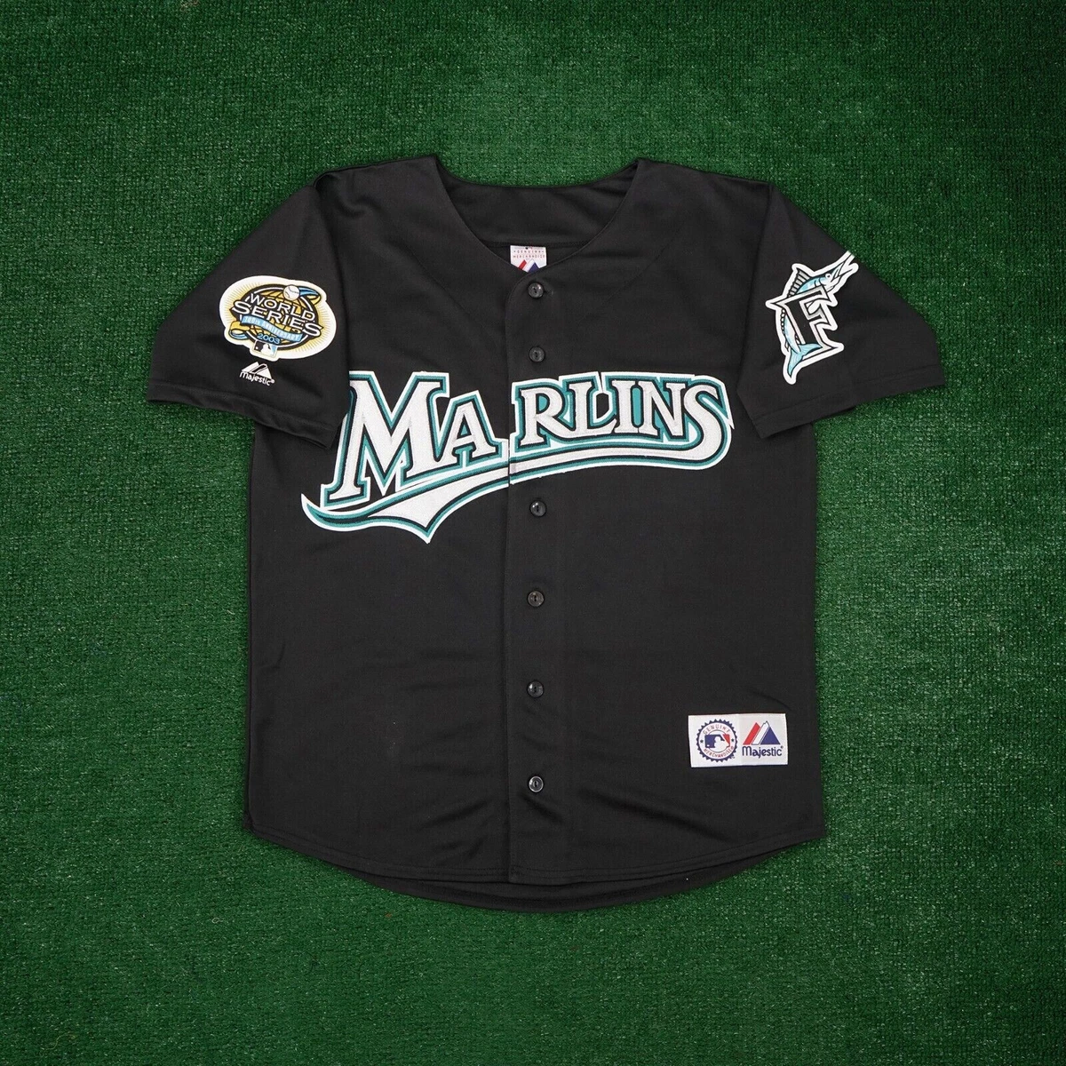 black florida marlins jersey