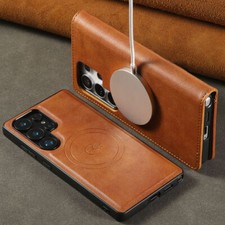 Magnetic Detachable Folio Kickstand Wallet Case For Samsung Galaxy S26 Ultra/S25