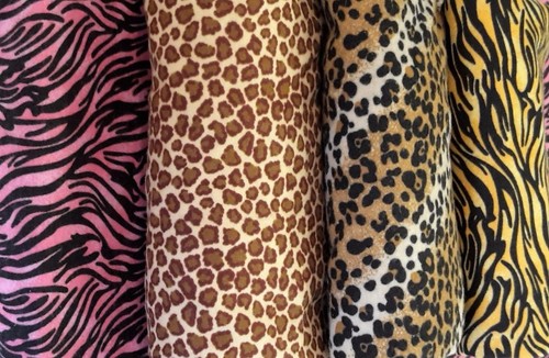 BABY SET SHEET 'NEW FLANNELETTE ANIMAL PRINT' 100% Cotton SOFT FITTED BED - Picture 2 of 7