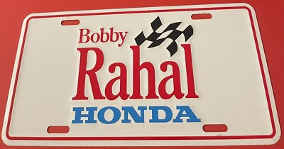 Bobby Rahal Honda Dealership Booster License Plate Mechanicsburg PA Dealer