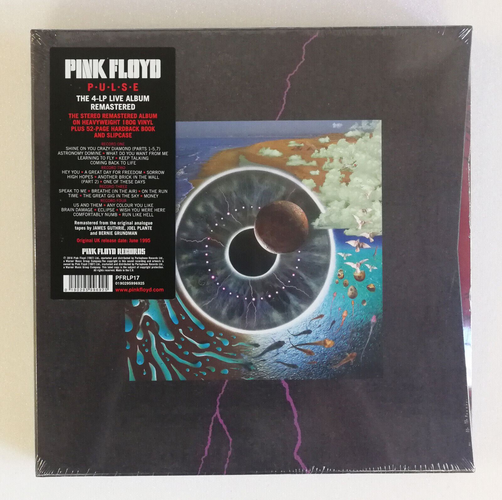 12 LP Vinyl Box Pink Floyd Pulse 6.3oz Limited Edition Hard Book - | eBay