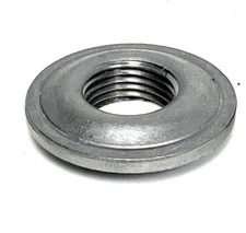 10-Pk Mild Steel 1/2" Weld-On Bung Flange 1/2" Fuel Tank Fitting - 1-3/4"OD