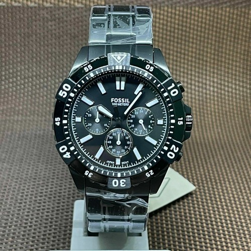 Fossil FS5773 Garrett Chronograph Black 
