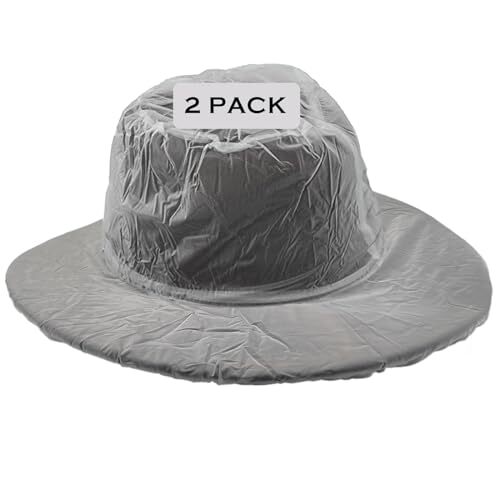 Cowboy Hat Cover - Plastic Waterproof Rain Hat Cover - Hat X  display picture 3