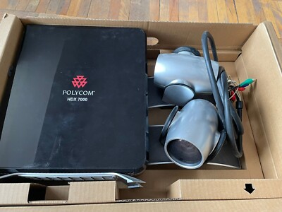 Polycom HDX 7000-720 Video Conferencing Equipment with 2  Eagleeye HD Camera