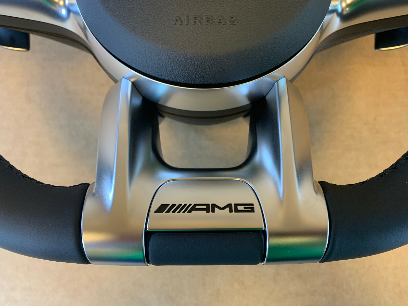 Mercedes W205 W213 W222 W253 W463 AMG Steering Wheel ALCANTARA  