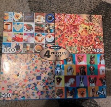 Four Piece Puzzle Set