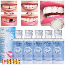 Tooth Repair Kit, Temporary Fake Teeth for Filling The Missing Broken Tooth Gaps