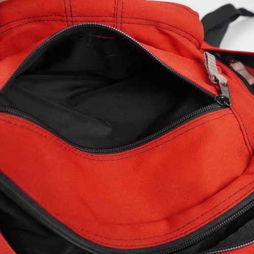 Vintage JanSport 90s School Backpack Classic Red Day Bag Retro Y2K 5 Pocket RARE - Picture 14 of 18