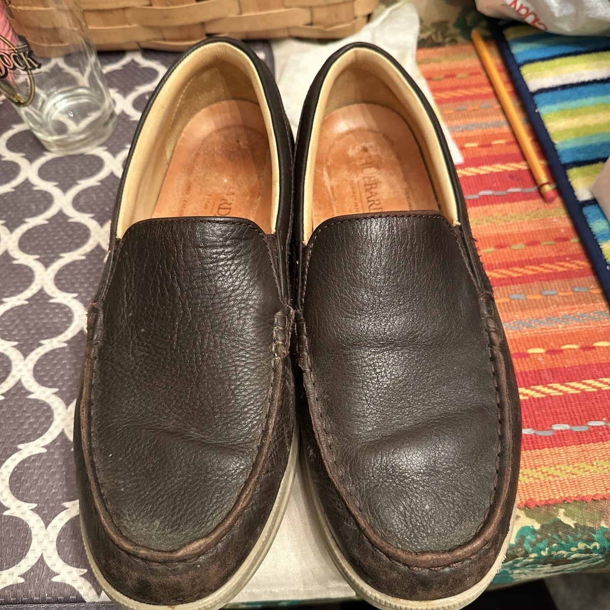 Samuel Hubbard Men\'s Brown Slip-On Shoes 10.5 EUC Men main image 3