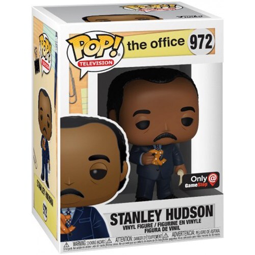 Funko Pop! The Bureau STANLEY Hudson Pretzel Jour Exclusivité Vinyle Figurine Funko Pop! The Bureau STANLEY Hudson Pretzel Jour Exclusivité Vinyle Figurine | Funko Pop | 2 Funko Pop! The Bureau STANLEY Hudson Pretzel Jour Exclusivité Vinyle Figurine | Funko Pop