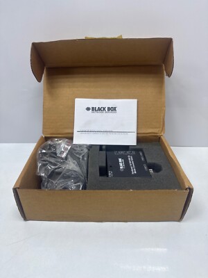 Black Box Media Konverter Switch LBH2001A-H-LX Gigabit Gehärtet 10/100/1000