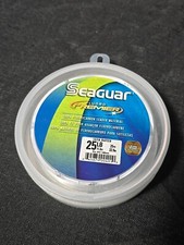 Seaguar Fluoro Premier Fishing Line 25 Yards 25 Lbs Fluorocarbon Leader Material