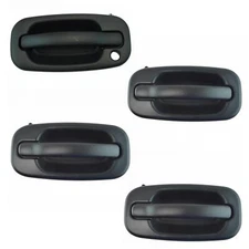 Left and Right Exterior Door Handle Set for Chevy GMC 2000-2007 w/o Lock