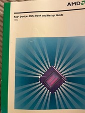 AMD PAL DEVICES DATA BOOK AND DESIGN GUIDE 1996 rare VINTAGE