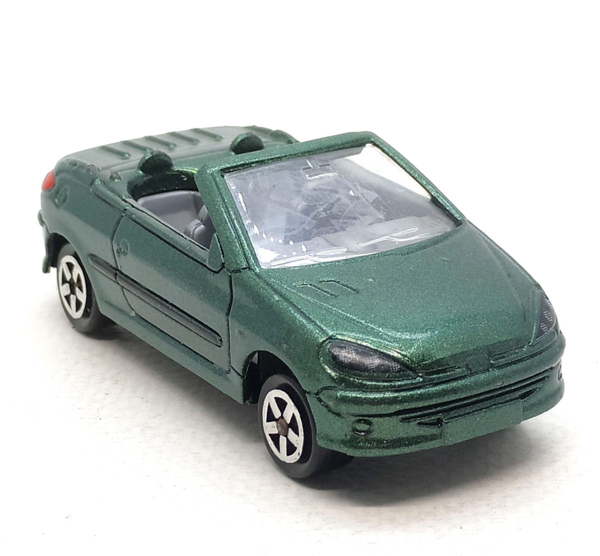 Majorette Peugeot 206 cc Dark Green - Wheels 5S 1:53 (3