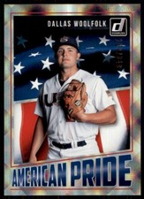 2018 Panini Donruss American Pride Dallas Woolfolk 169/349 USA Baseball