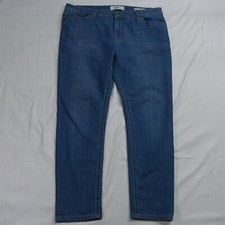 Vigoss 16 Roll Up Skinny Light Wash Bold Stitch Stretch Denim Jeans