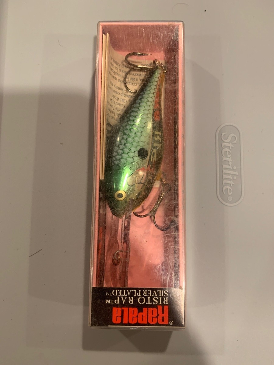 Rapala Risto Rap RR-9 – Leurre Tennessee Shad – Boîte D'origine (Neuf Sans étui)
