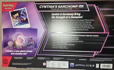 コレクション 18C Pokemon TCG Cynthia's Garchomp Ex Premium Collection Box |BRAND