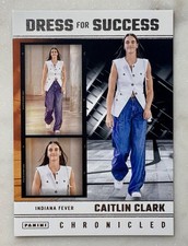 Caitlin Clark Indiana Fever 2025 Panini Chronicled Dress For Success No 63