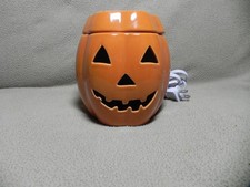 Halloween Jack-o-lantern cire électrique fondue / réchauffeur C