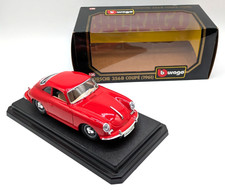 Porsche 356B Coupe #1521 | Scale 1:24 | Bburago 1990s