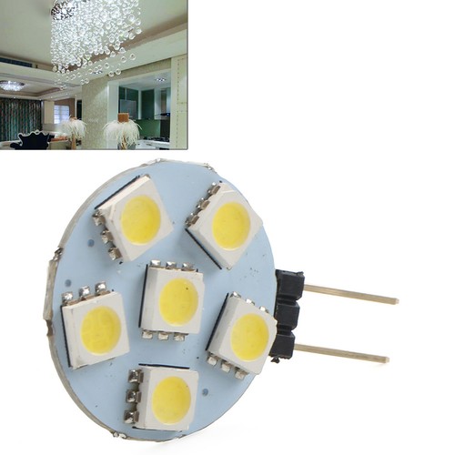DC12V G4 Super Bright Flat Light 5050 SMD 6 LED Bulb Lamp 180 Degree For Car - Picture 25 of 26