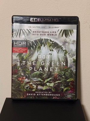 The Green Planet 4K Ultra HD Blu-Ray BBC Earth David Attenborough 4-Disc