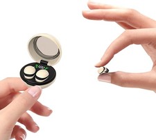 Tiny Invisible Bluetooth Earbuds Mini Hidden Earphones Waterproof IPX5 for Sl...