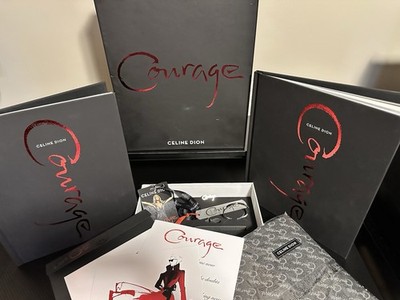 Celine Dion Courage World Tour 2019 VIP Merchandise Box Set - See