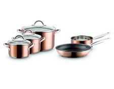MÄSER Kochtöpfe Set Pfanne Glasdeckel Kochg...