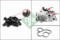 Wasserpumpe MotorküHlung FüR Audi Vw A3 Sportback Golf Vii Passat B8 Variant