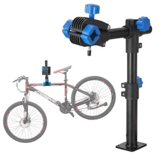 Bike Repair Stand (Max 66lbs)- Wall Bench Mount Workbench Rack Height-Adjustable
