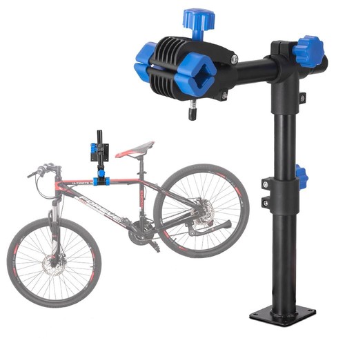 Bike Repair Stand Wall Bench Mount Clamp Rack Adjustable Height 66lb（Used）