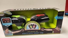2017 Sharper Image Electronic Laser Tag Black Series 2 Player Set New in Box